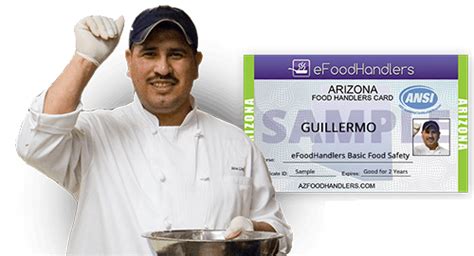 yuma arizona food handlers card